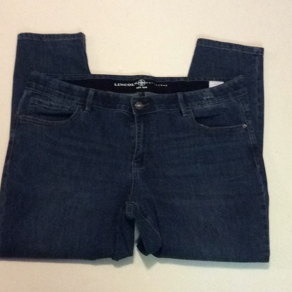 Lincoln Outfitters Womens Cotton Blend Jeans Sz 18W - Picture 1 of 6